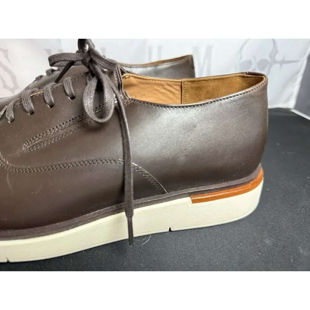 Allen Edmonds Carson Slip-On Hybrid Oxfords Espresso Leather Men’s 9.5D